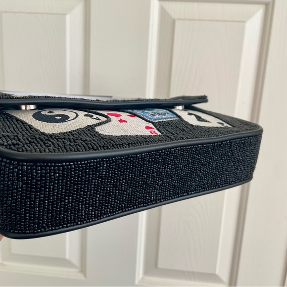 STAUD BEADED TOMMY BAG HOUSE OF CARDS - Picture 10 of 13